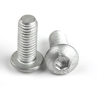 工業(yè)熊碳鋼10.9級達克羅DACROMET(500h)內六角平圓頭螺釘ISO7380-1